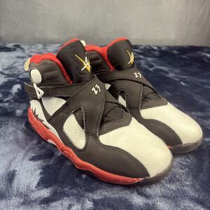 Jordan 8 Retro Paprika Kids Sneakers Size 1Y Toddler D08732-601 Basketball NBA